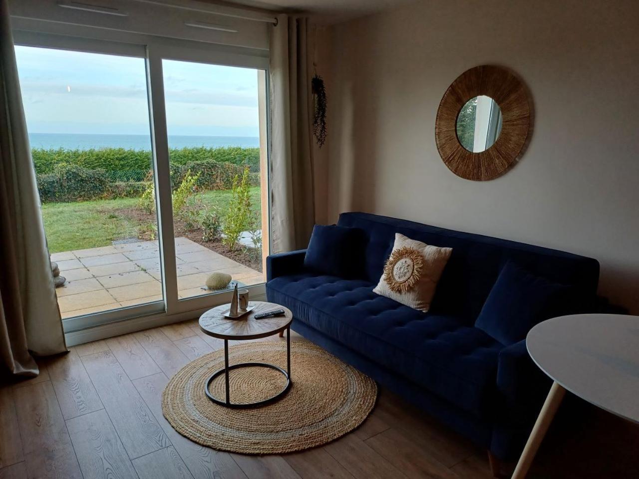 Bienvenue Au Studio L'Escale Bleue Avec Vue Mer Et Sur Le Cap Frehel Saint-Cast-le-Guildo Exterior photo